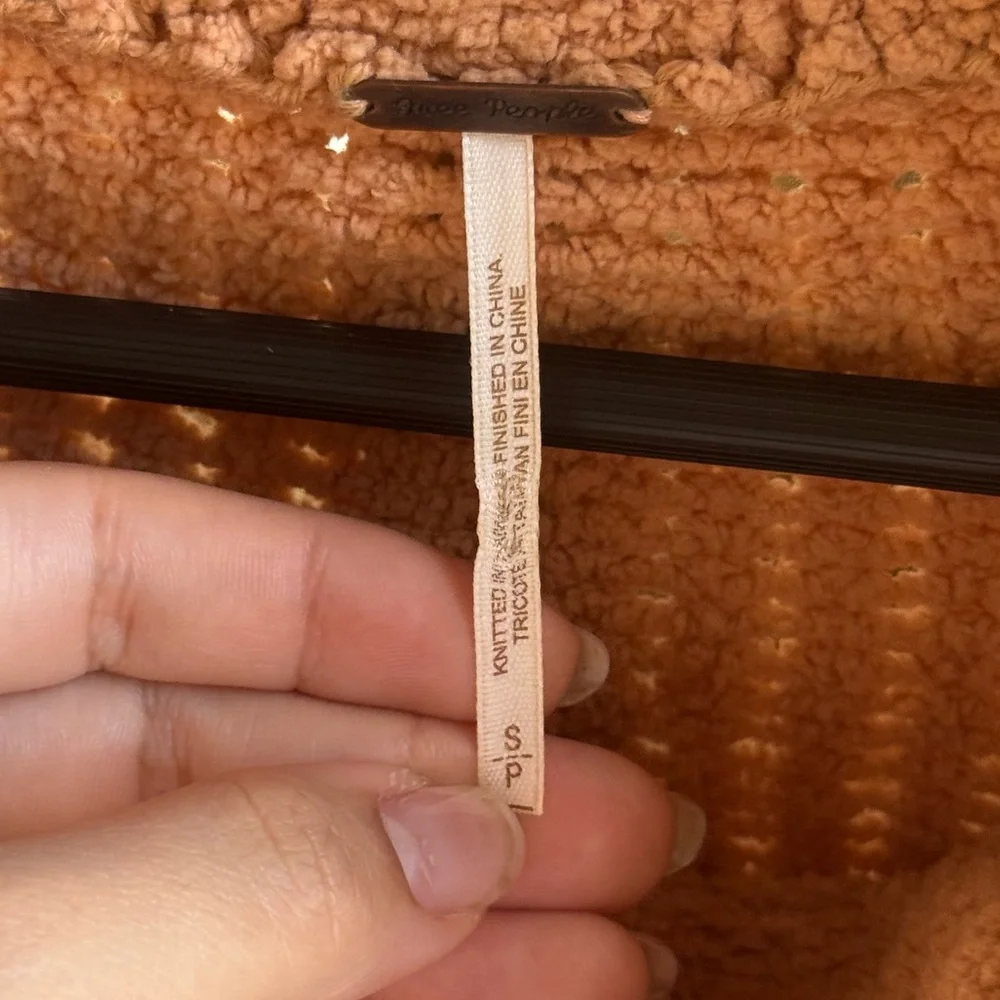 Free People Be Yours Cowl Neck Pullover Sweater in Soft Brown | Small Petite - Picture 4 of 9